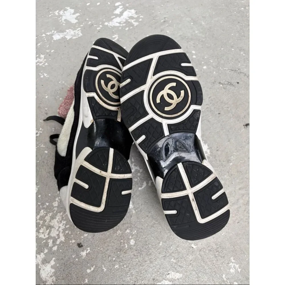 Chanel interlocking cc runner trainers